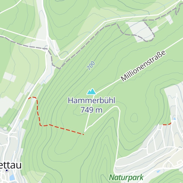 Map of Hammerbühl