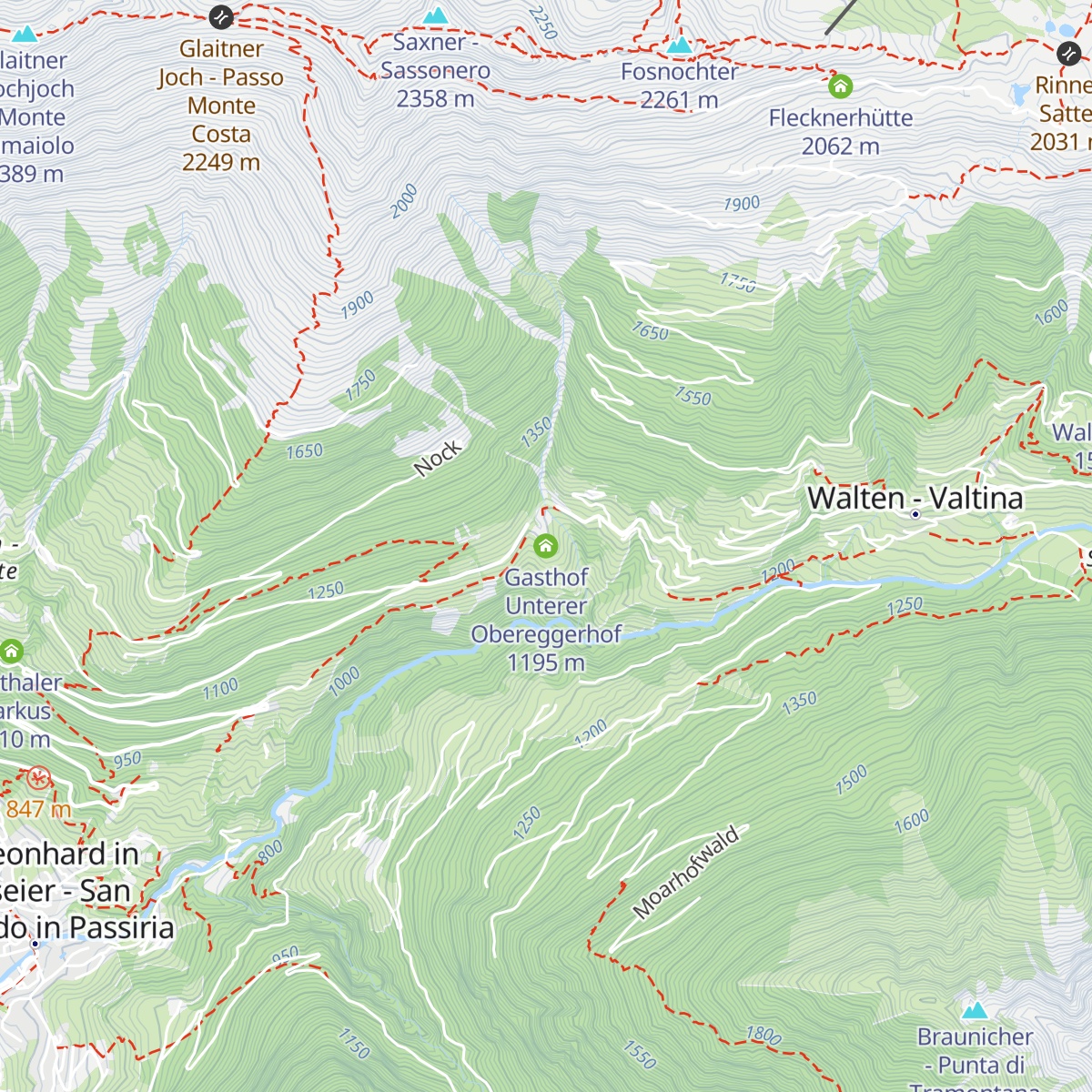 Gasthof Unterer Obereggerhof map