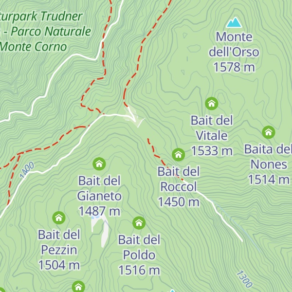 Map of Bait del Gemol