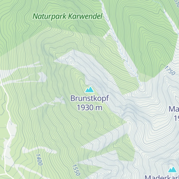 Map of Brunstkopf