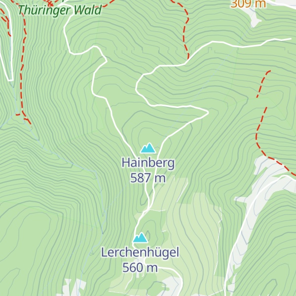 Map of Hainberg