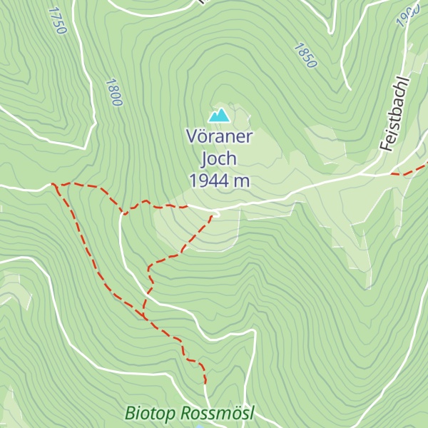 Map of Vöraner Alm - Malga di Verano