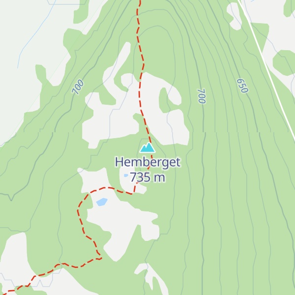 Map of Hemberget