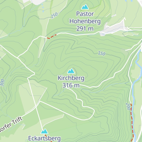 Map of Kirchberg