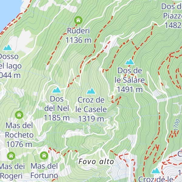Map of Croz de le Casele