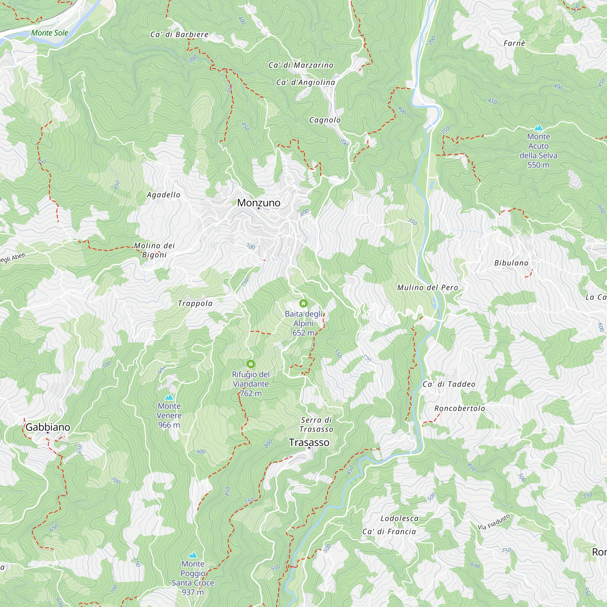 Baita degli Alpini map