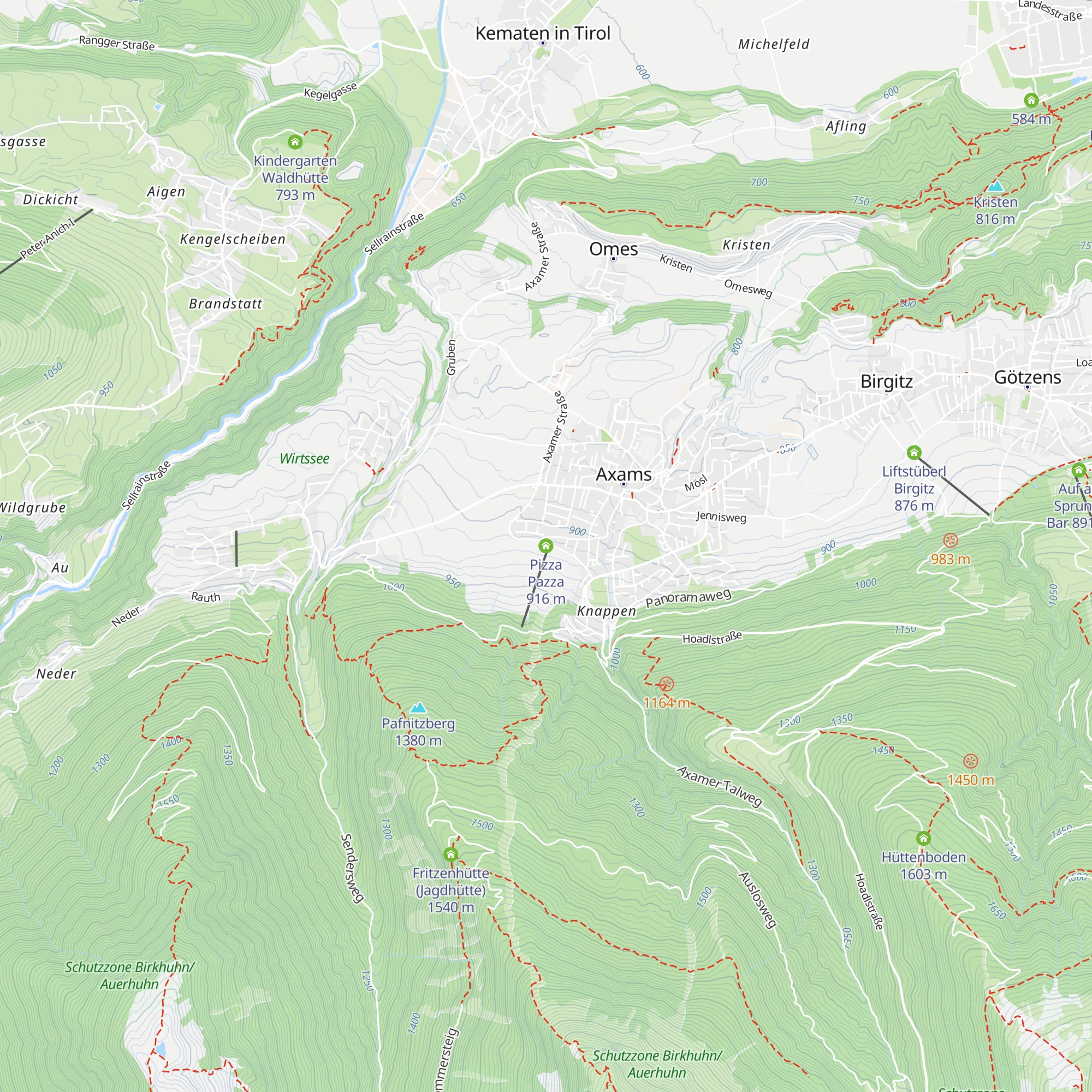 Pizza Pazza map
