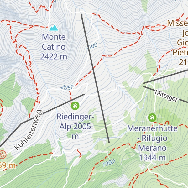 Map of Waidmannalm