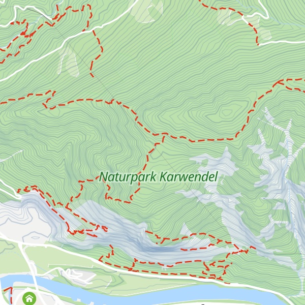 Map of Kleiner Wandkopf