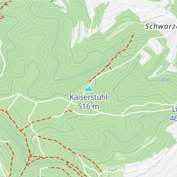Map of Kaiserstuhl