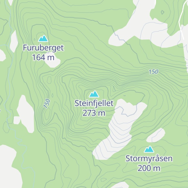 Map of Steinfjellet