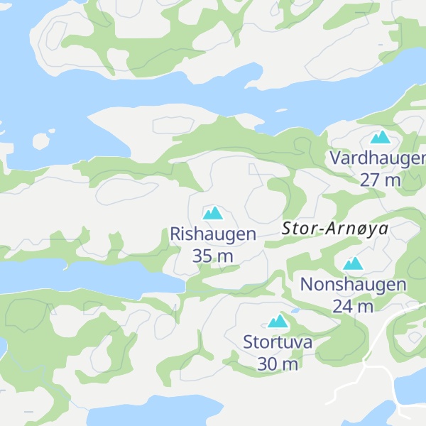 Map of Rishaugen