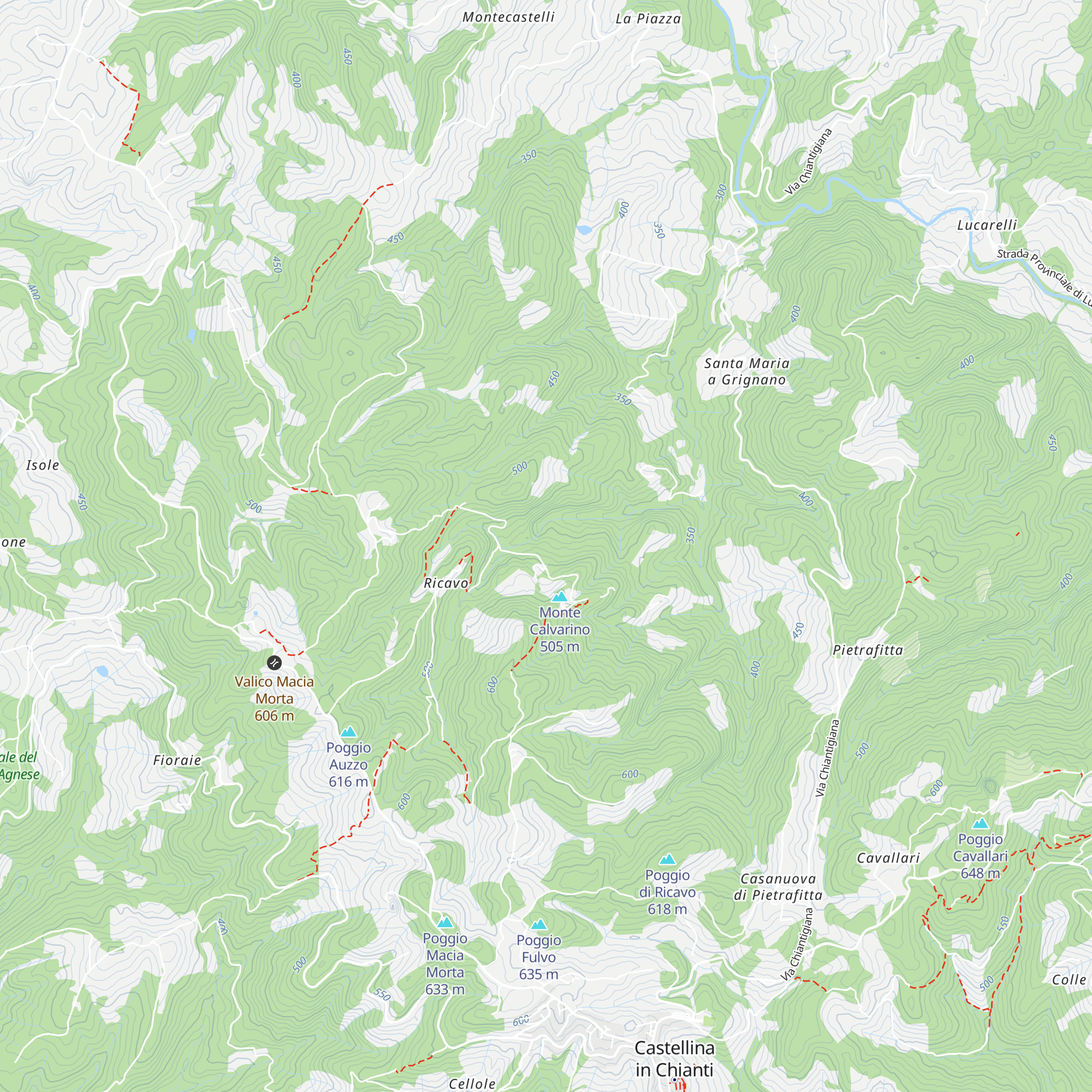 Capanna di Molinuzzo map