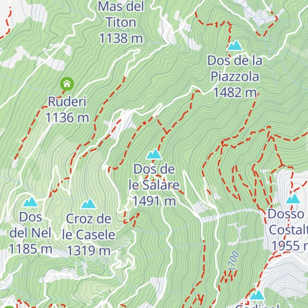 Map of Dos de le Salare