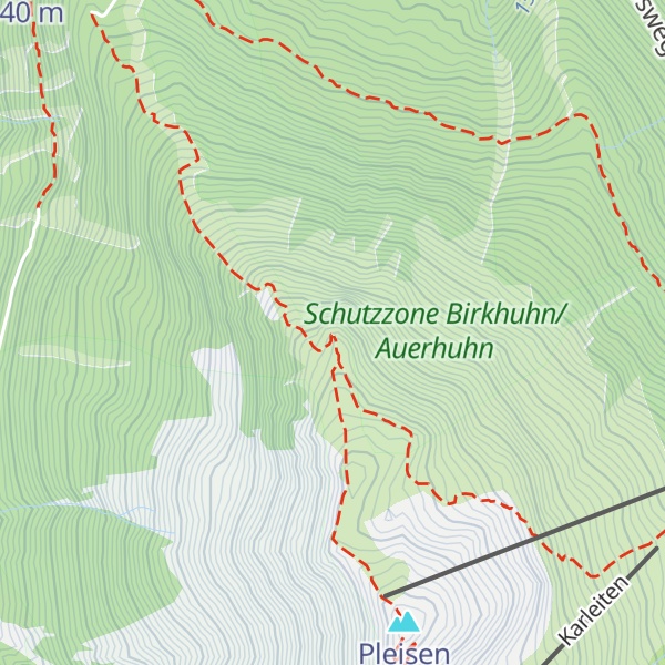 Map of Axamer Kögele