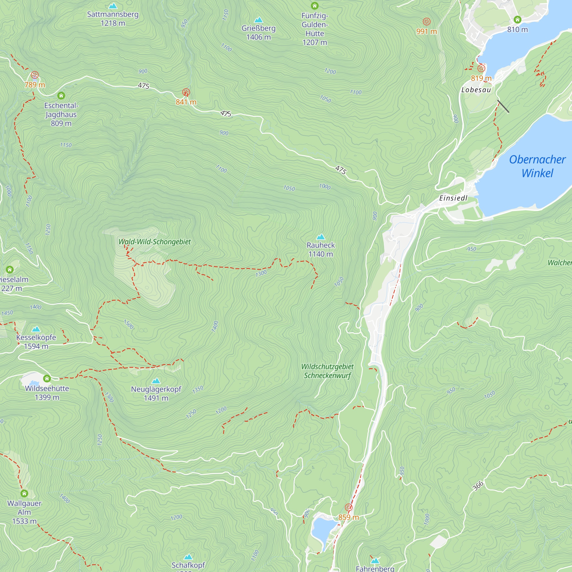 Tiroler Hütte map