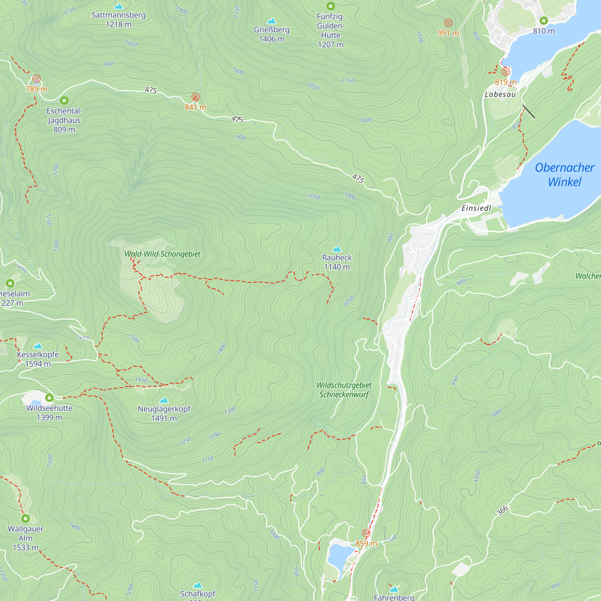 Tiroler Hütte map