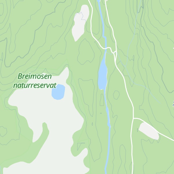 Map of Toskeåsen