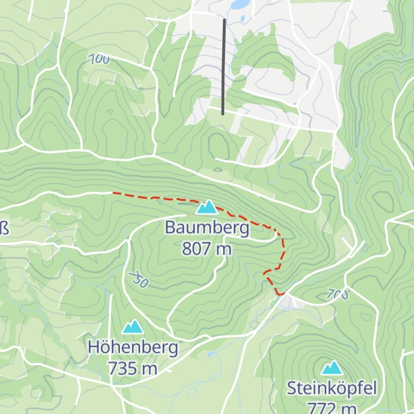 Map of Baumberg
