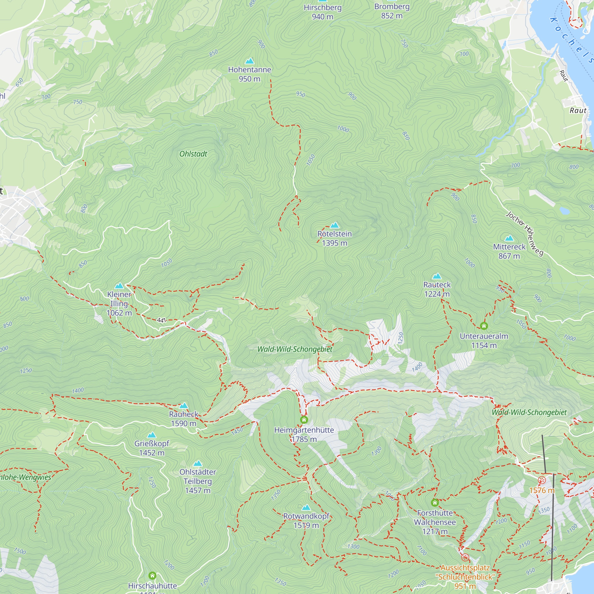 Bergwacht Diensthütte map