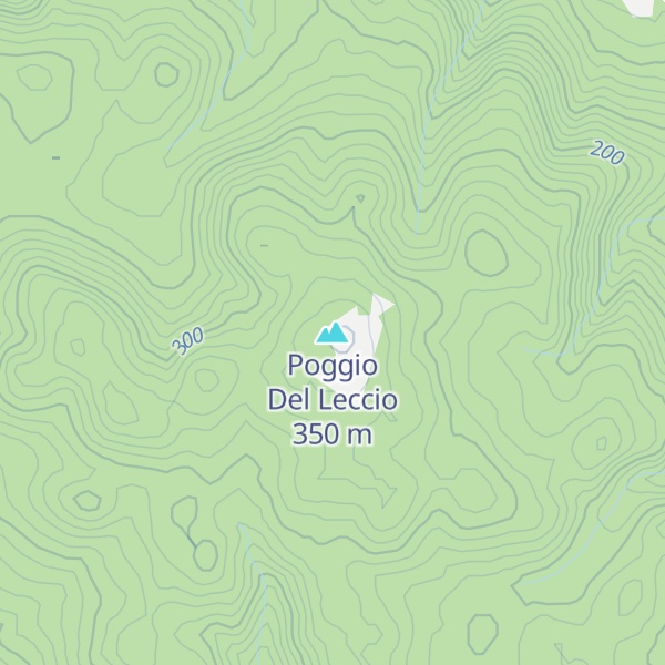 Map of Poggio Del Leccio