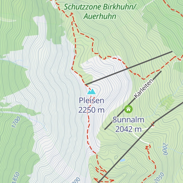Map of Pleisen