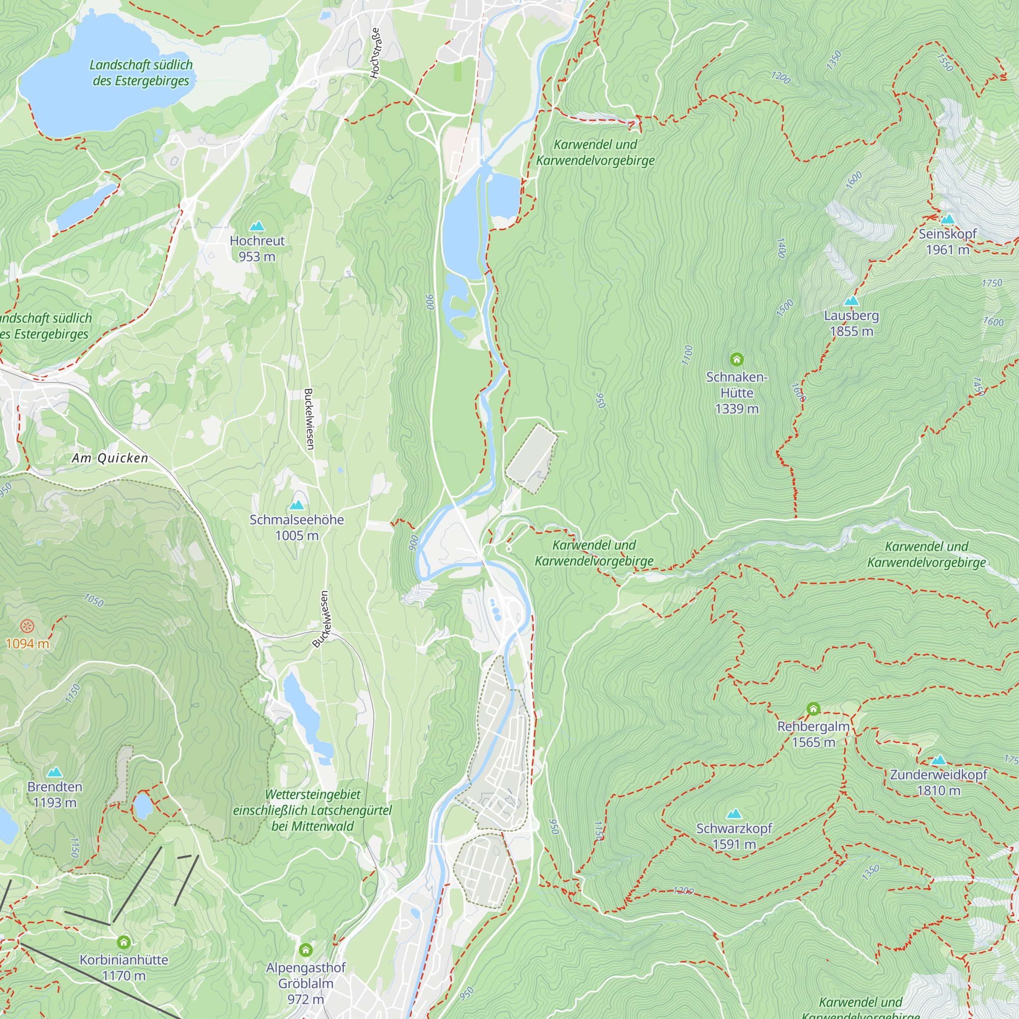 Seinsalm map