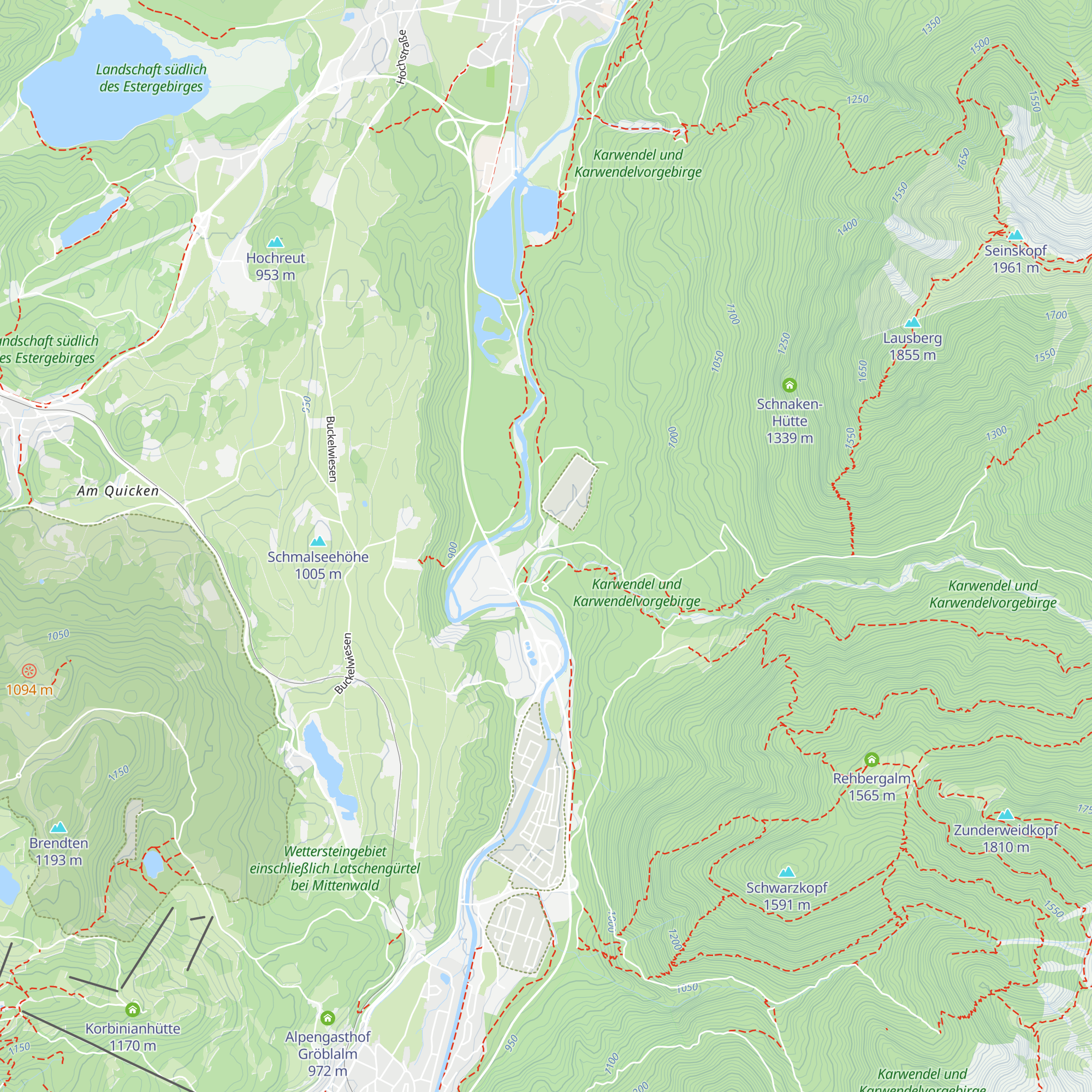 Seinsalm map