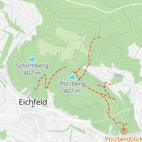 Map of Brömels Hütte