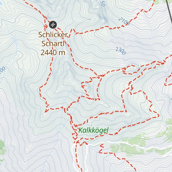 Map of Hoher Burgstall