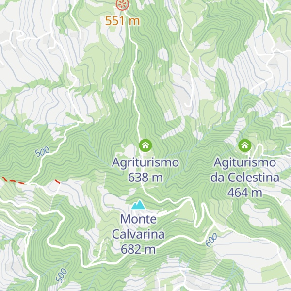 Map of Agriturismo