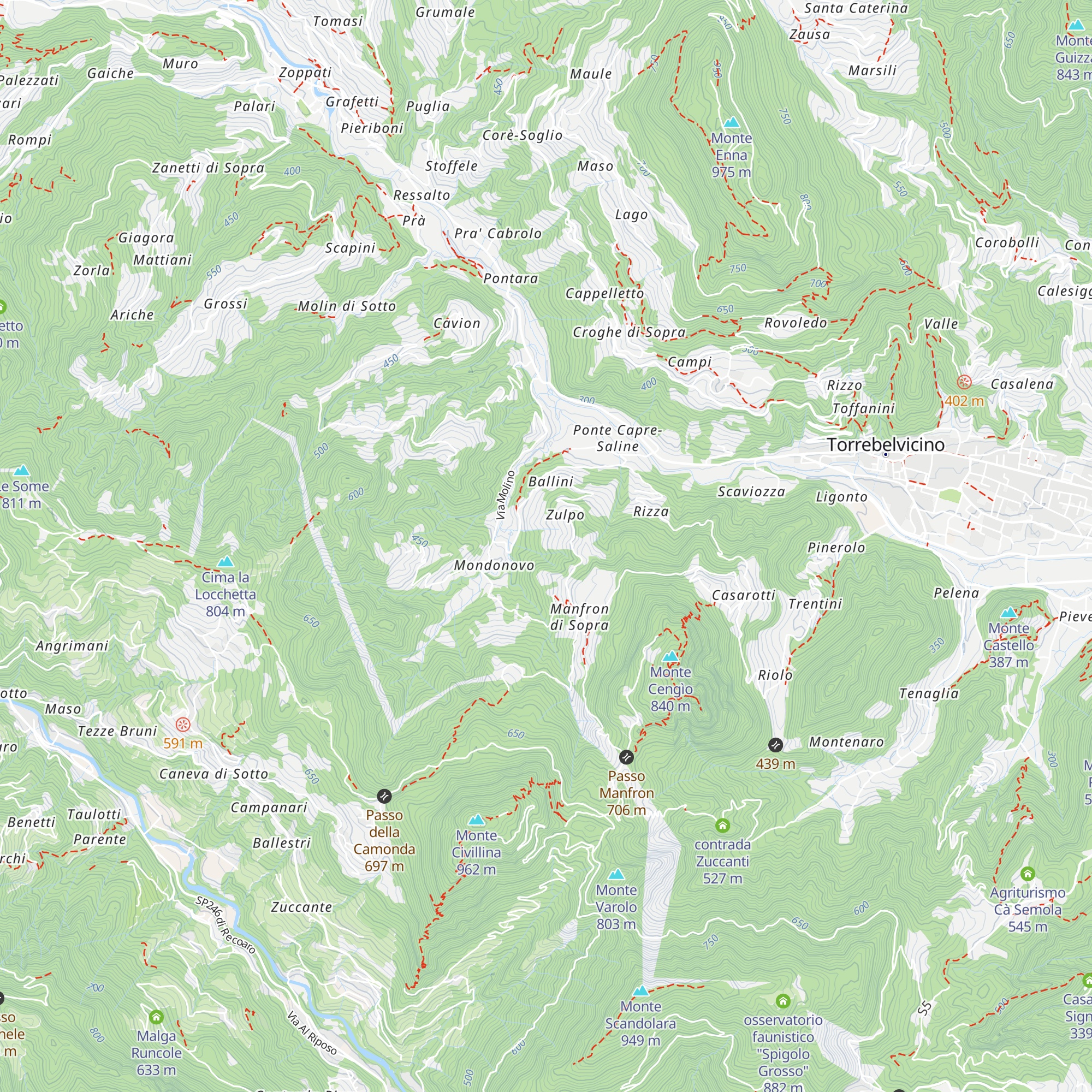 Casòn map