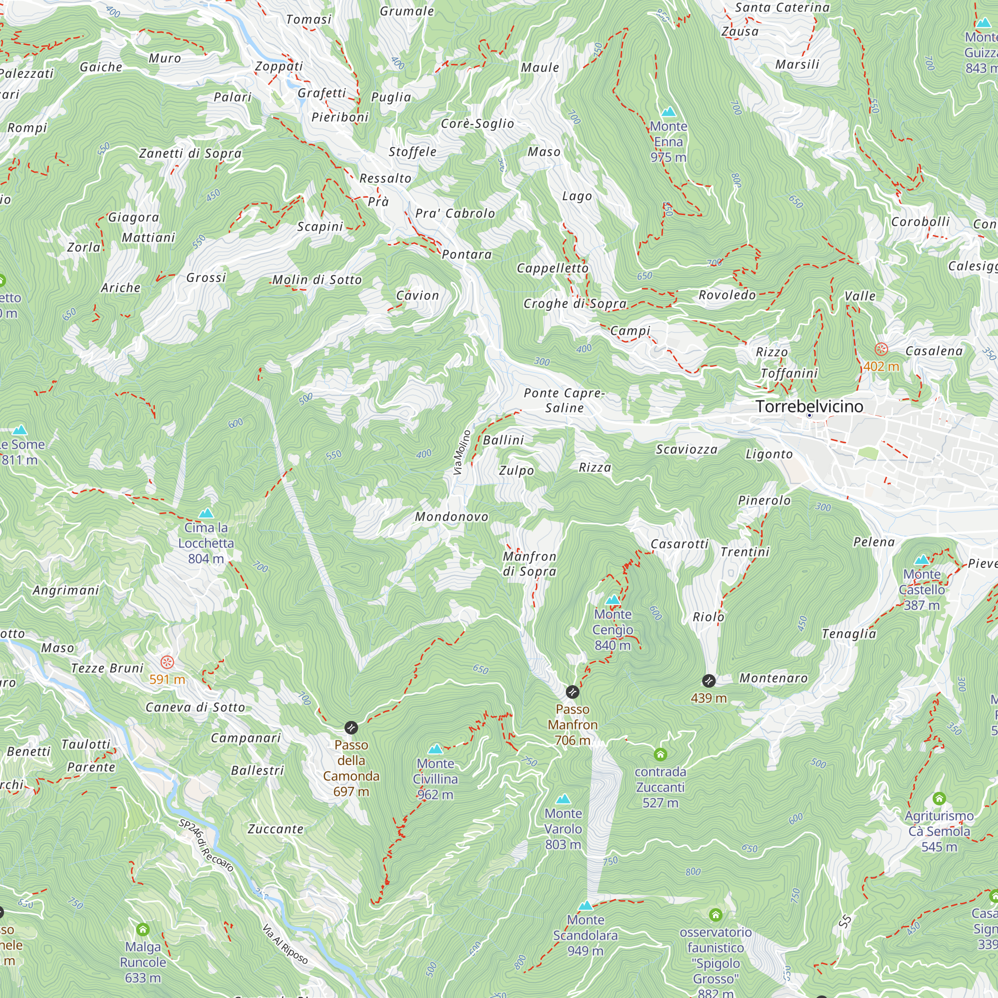 Casòn map
