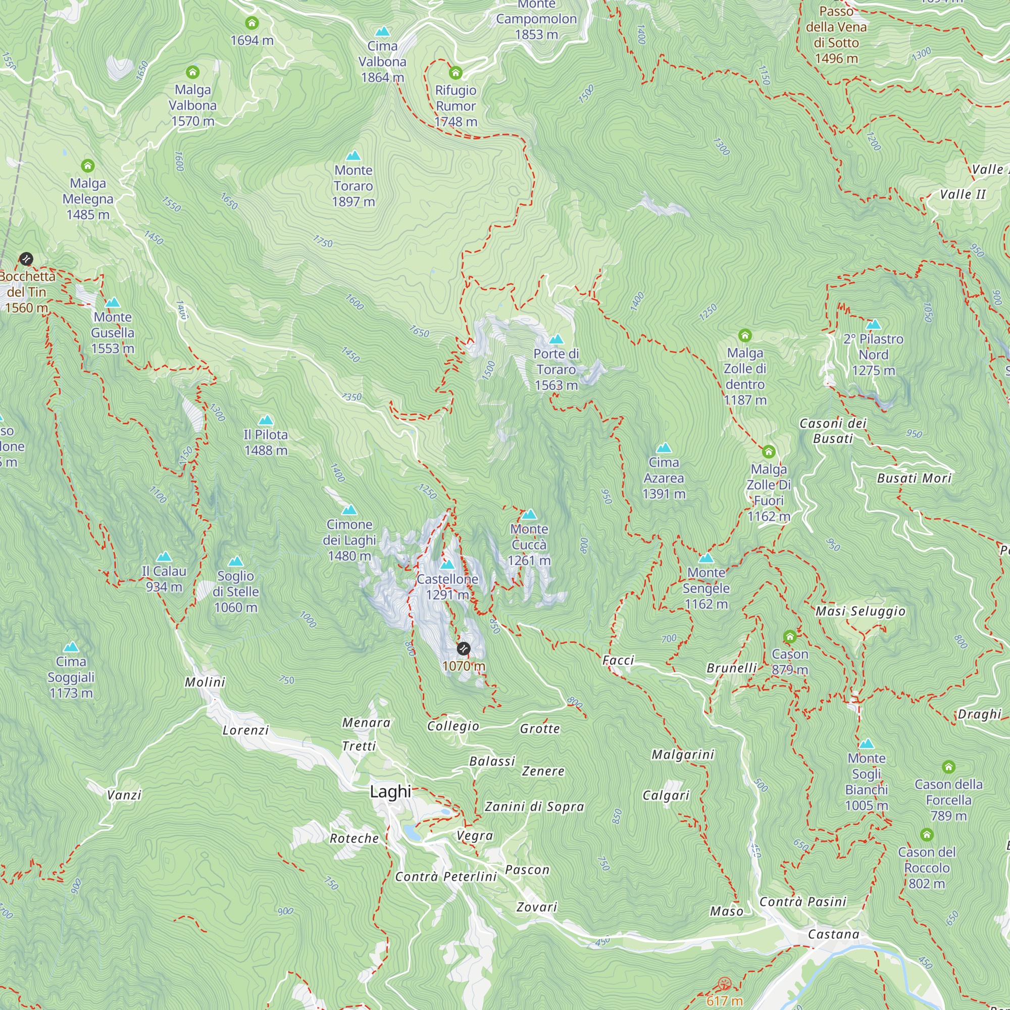 Baito de Germano map