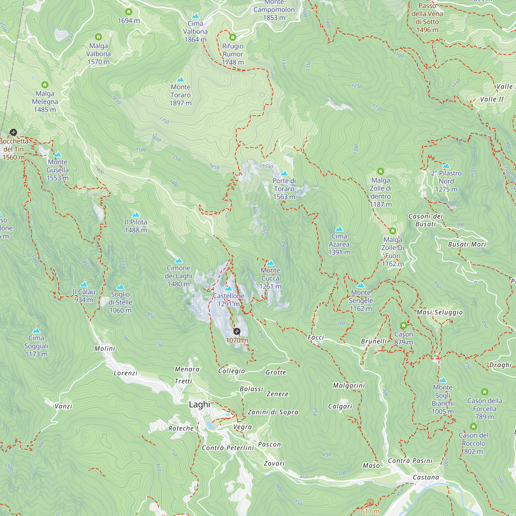 Baito de Germano map