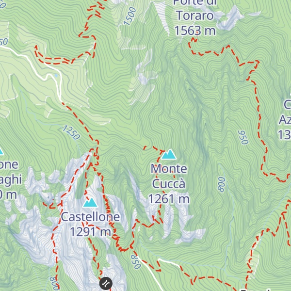 Map of Baito de Germano