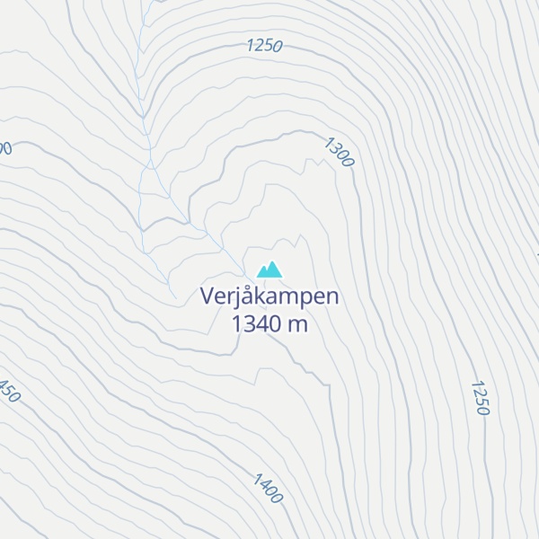Map of Verjåkampen