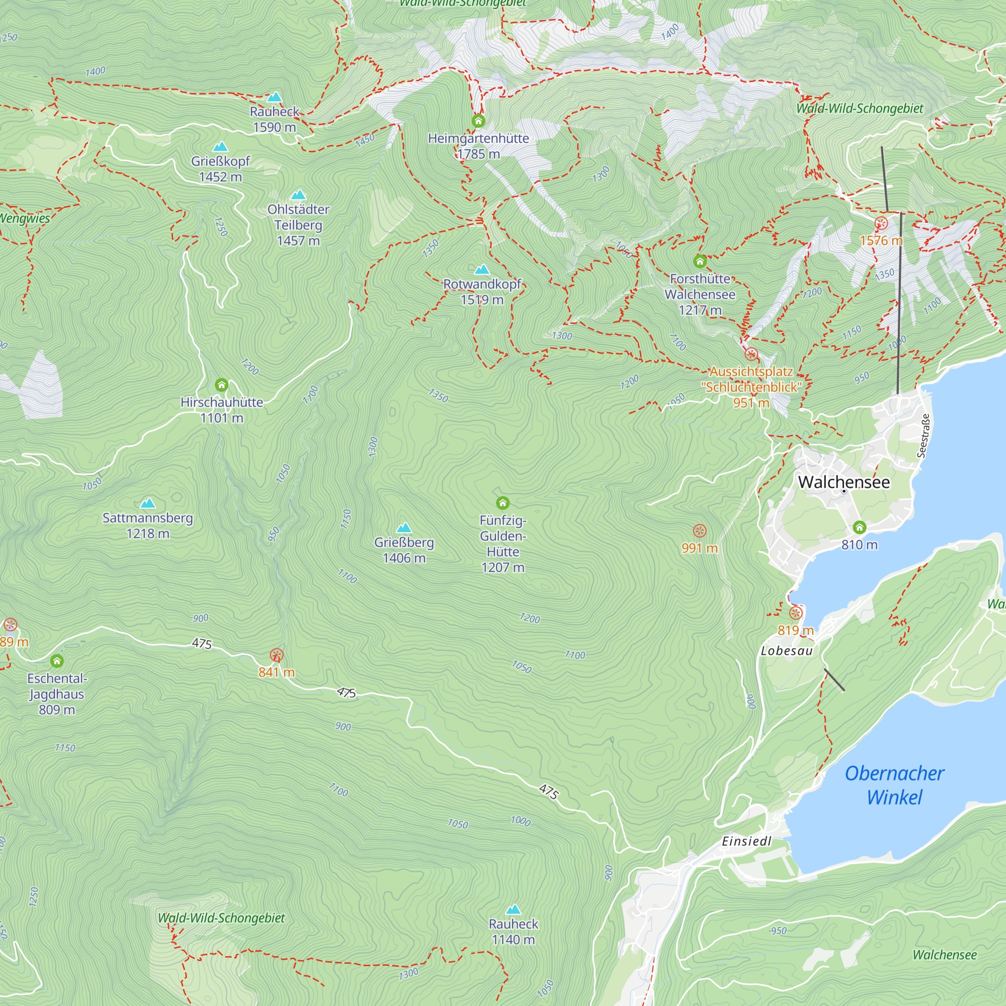 Fünfzig-Gulden-Hütte map