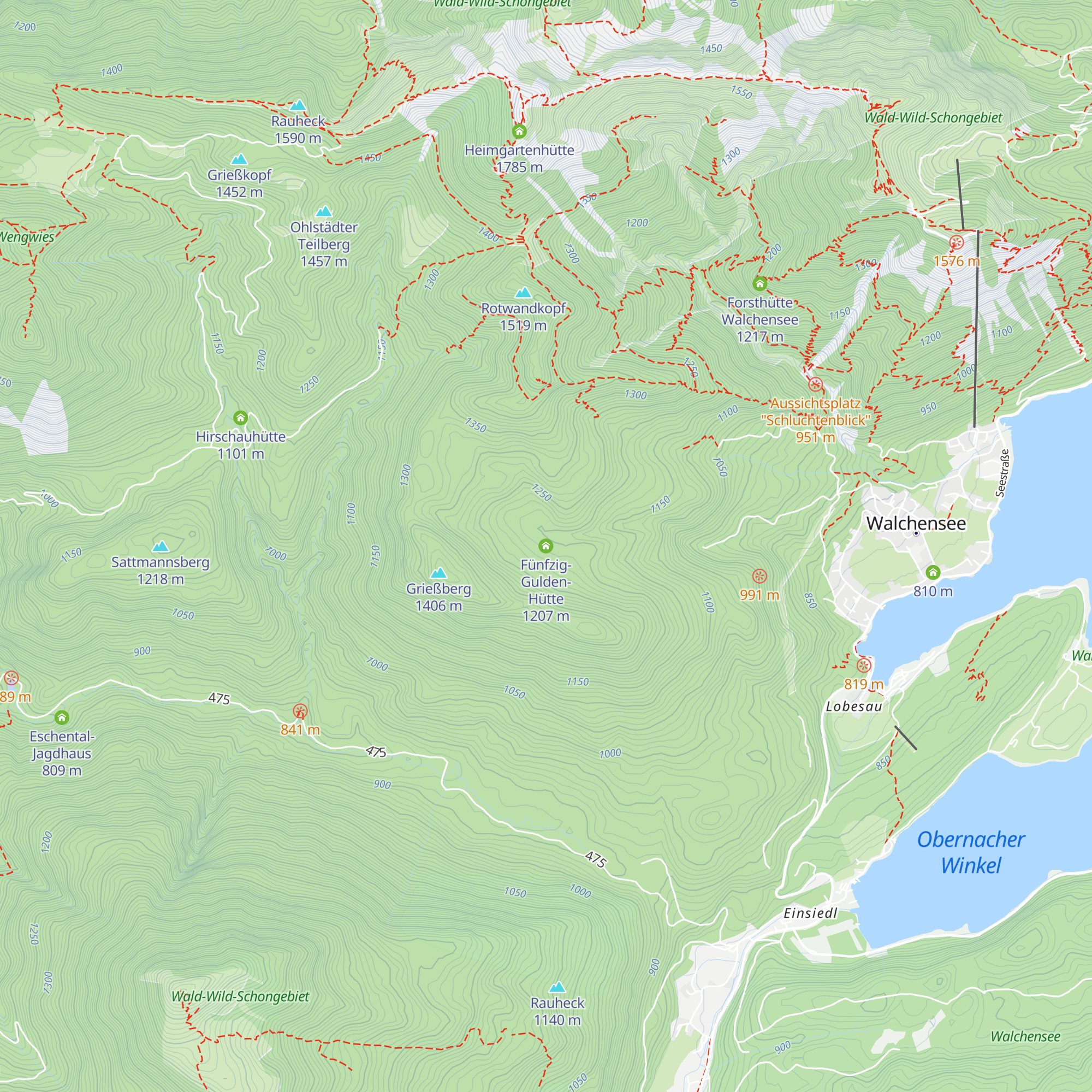 Fünfzig-Gulden-Hütte map