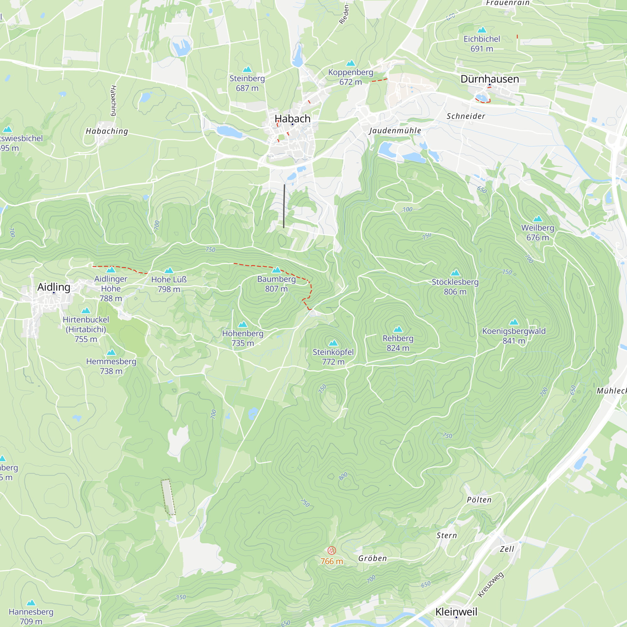 Forsthaus Höhlmühle map