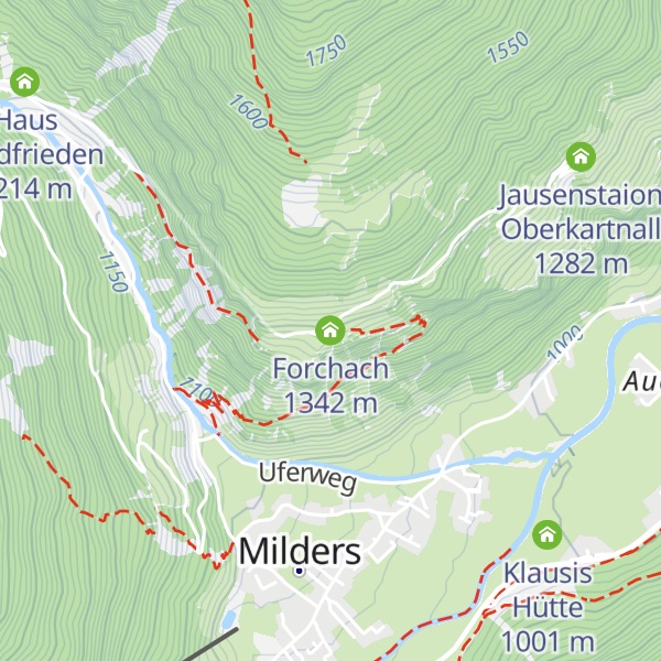 Map of Forchach