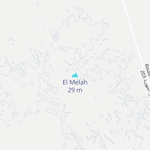 Map of El Melah