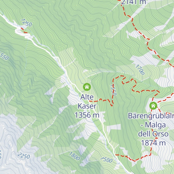 Map of Alte Kaser