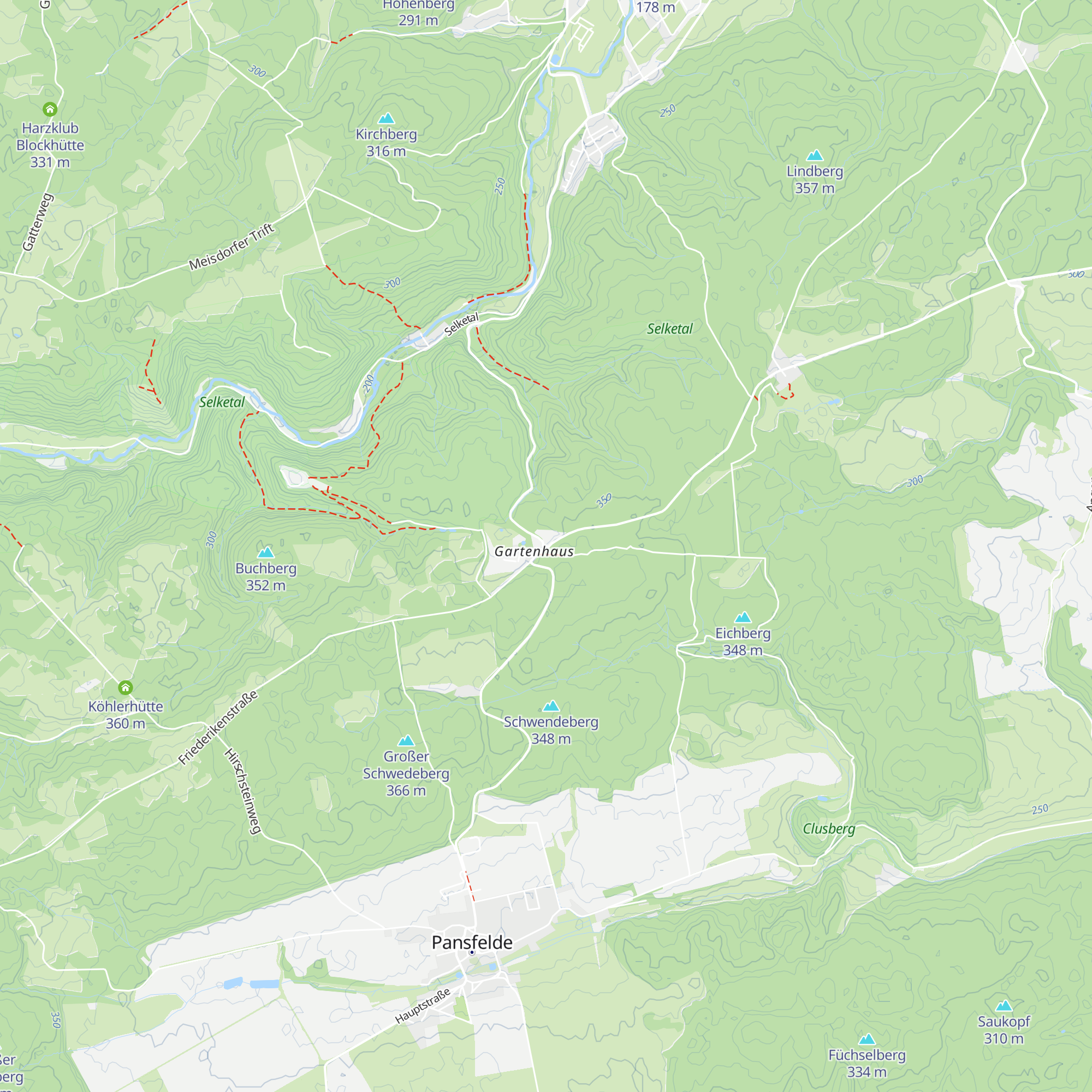Informations- und Servicezentrum am Gartenhaus map