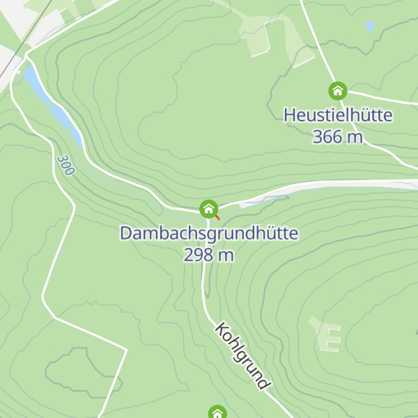 Map of Dambachsgrundhütte
