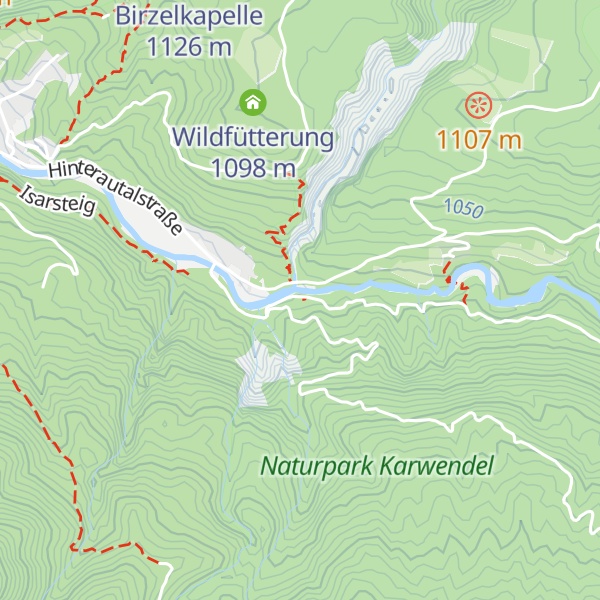 Map of Scharnitzer Alm