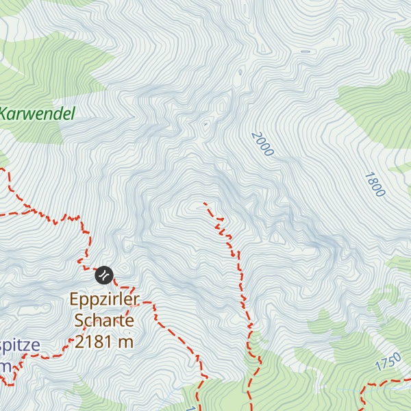 Map of Erlspitze