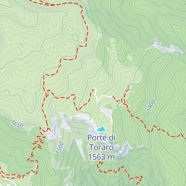 Map of Malga Toraro