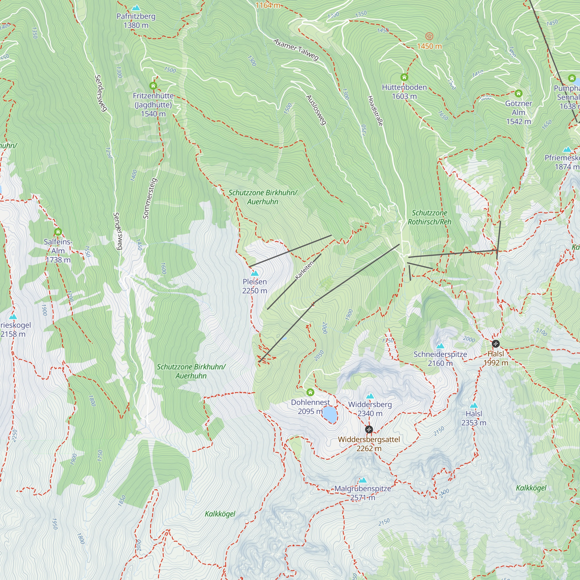 Sunnalm map