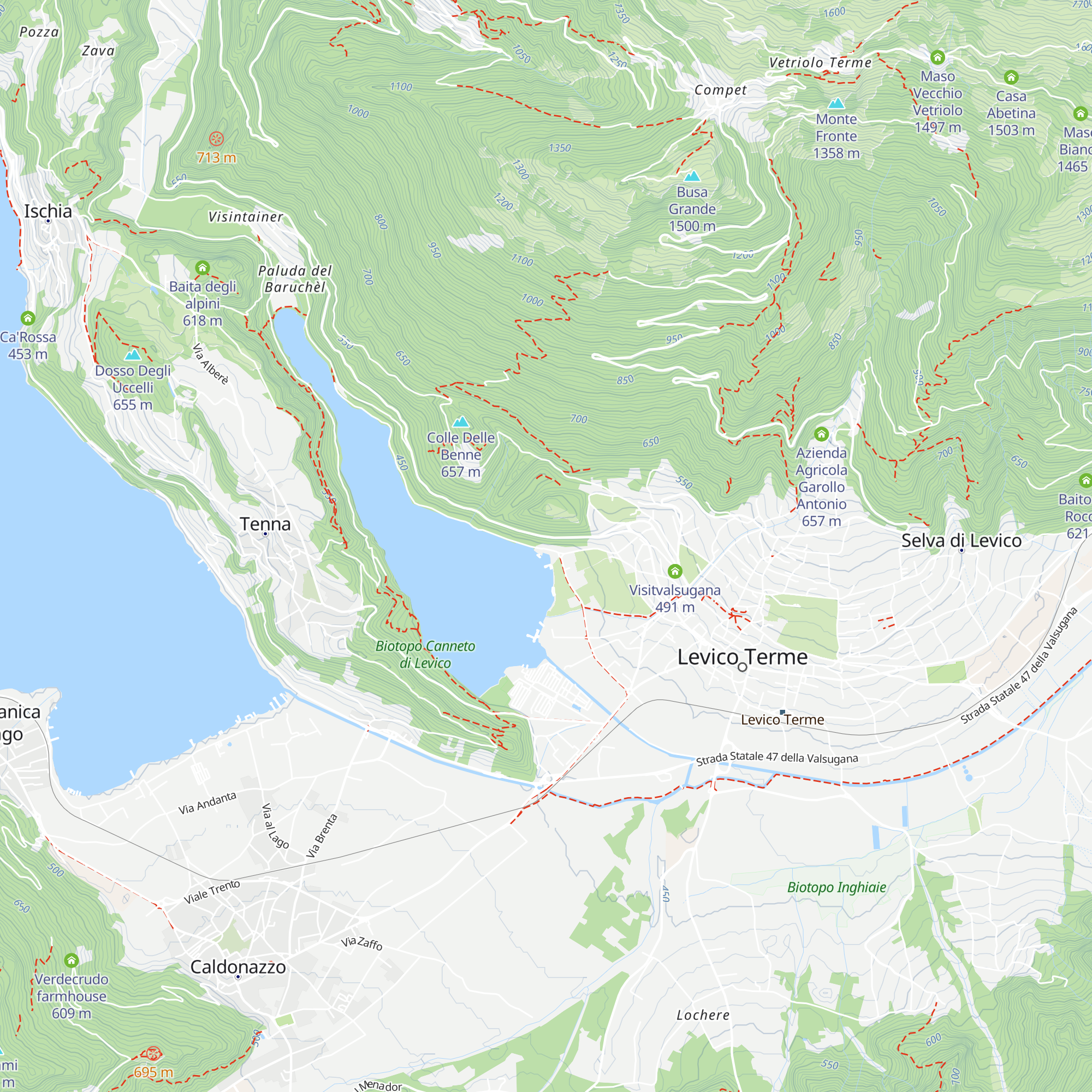 Parc Hotel Du Lac map
